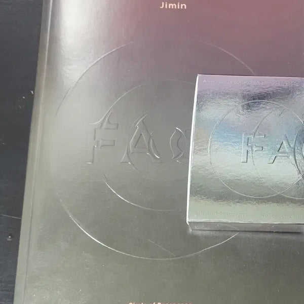 [BUNJANG] BTS Jimin FACE Album (Unsealed) / 지민 FACE 앨범 (un)