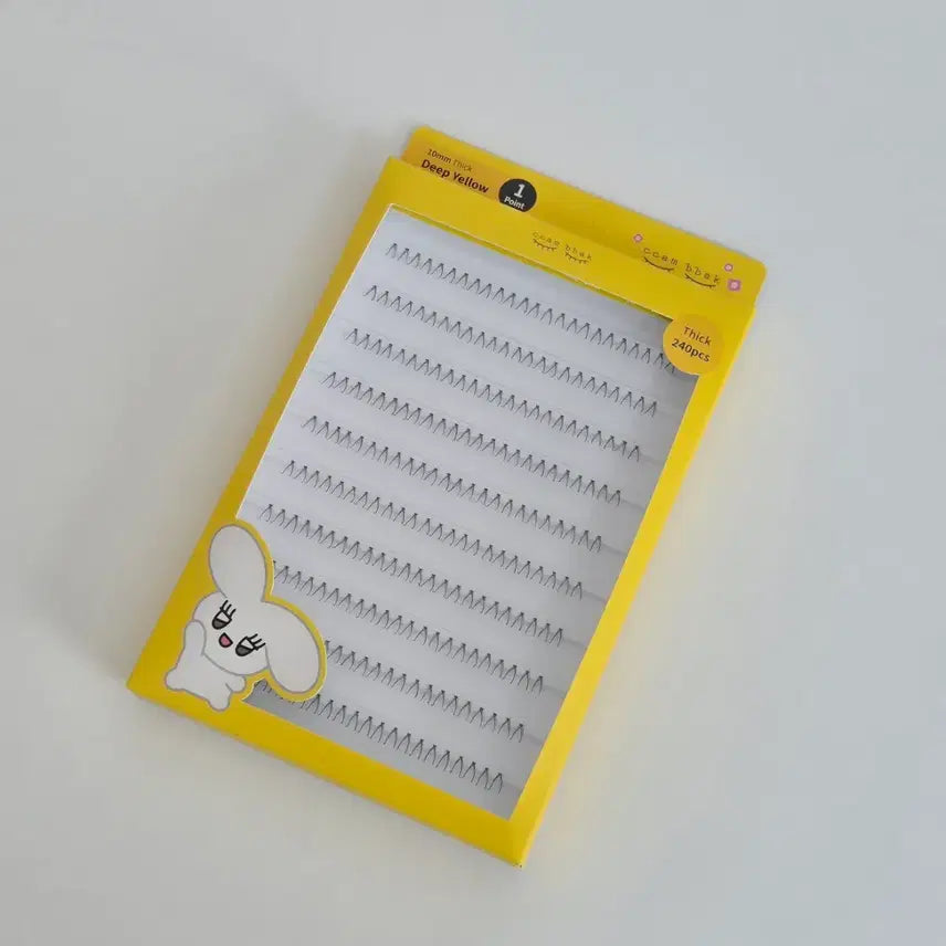 [BUNJANG] Kkamppak Eyelashes 10mm 240pcs / 깜빡 속눈썹 10mm 띠끄 1기둥 240pcs