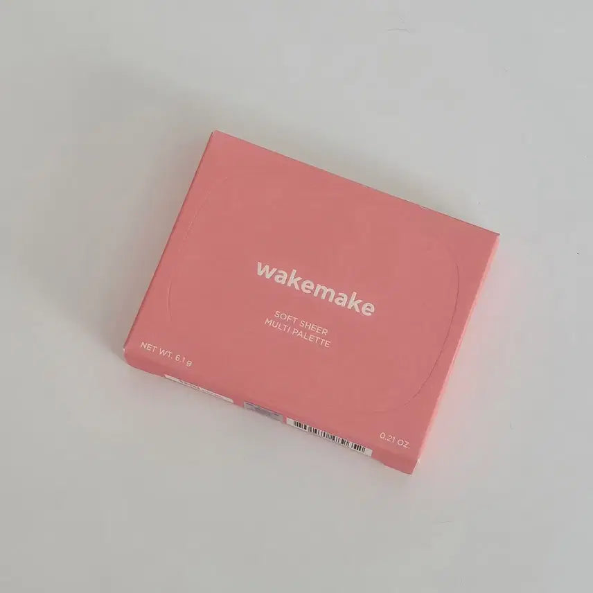 [BUNJANG] WAKEMAKE Soft Sheer Multi Palette 04 Peach Flush / 웨이크메이크 소프트 쉬어 멀티 팔레트 04 피치플러시