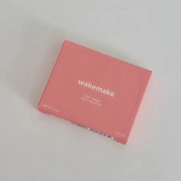 [BUNJANG] WAKEMAKE Soft Sheer Multi Palette 04 Peach Flush / 웨이크메이크 소프트 쉬어 멀티 팔레트 04 피치플러시