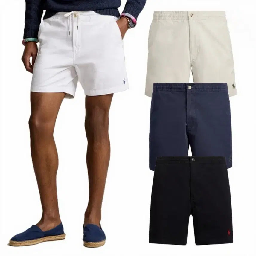 [BUNJANG] Polo Ralph Lauren Men's Prepster Cotton Shorts / 정품/새상품) 폴로랄프로렌 남성 데님 반바지 남자 프렙스터 면반바지