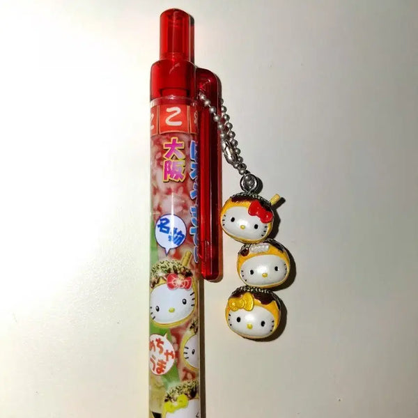 [BUNJANG] Vintage Takoyaki Kitty Pen / 고전타코야끼키티 펜