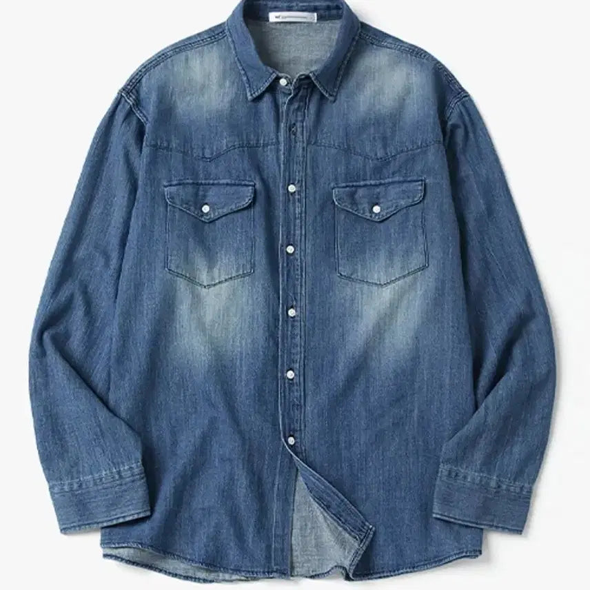 [BUNJANG] Western Denim Shirt / with 웨스턴 데님셔츠 [새제품]
