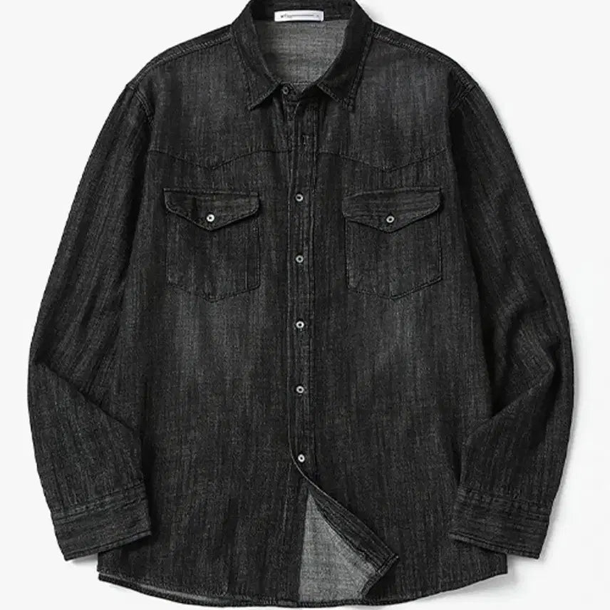 [BUNJANG] Western Denim Shirt / with 웨스턴 데님셔츠 [새제품]