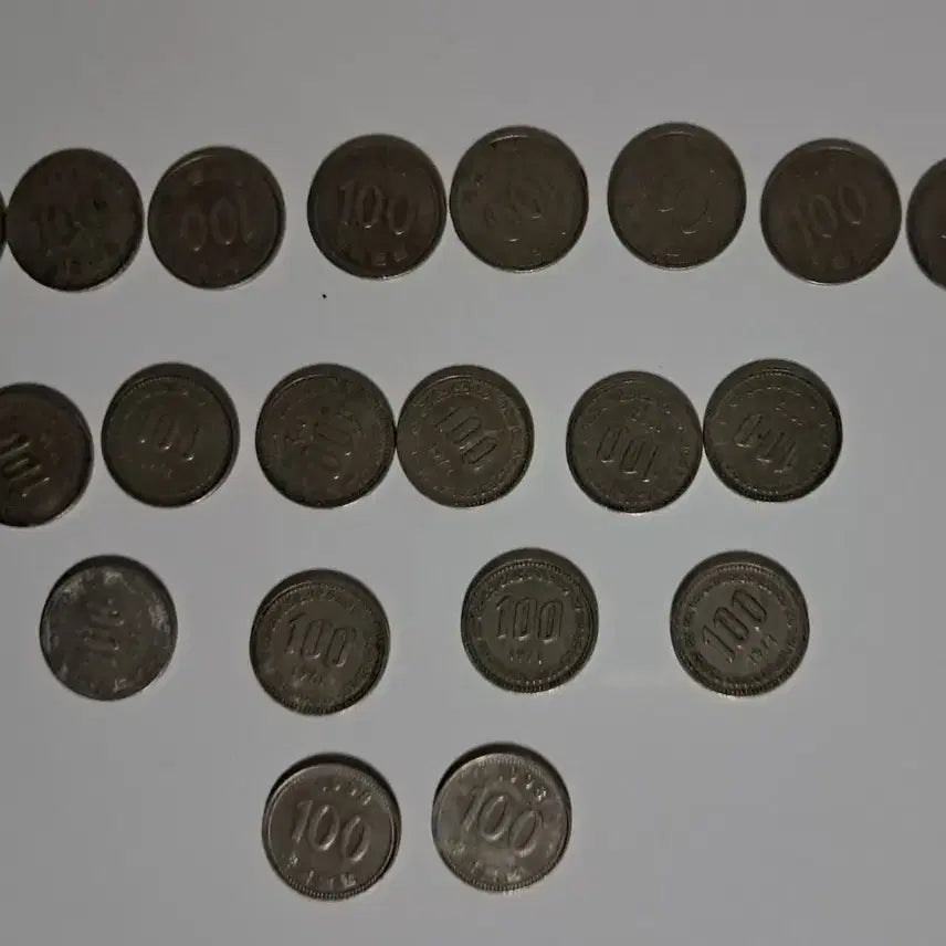 [BUNJANG] 100 Won Coin Bundle / 100원 98 71 72 85
