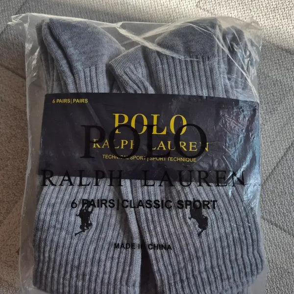[BUNJANG] Polo Ralph Lauren Sports Socks 12-Pair Pack / 폴로 랄프로렌 스포츠 양말 새상품