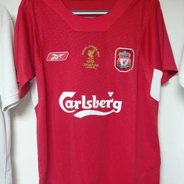 [BUNJANG] Liverpool Gerrard 2005 Champions League Final Replica Jersey / 리버풀 유니폼 제라드 마킹