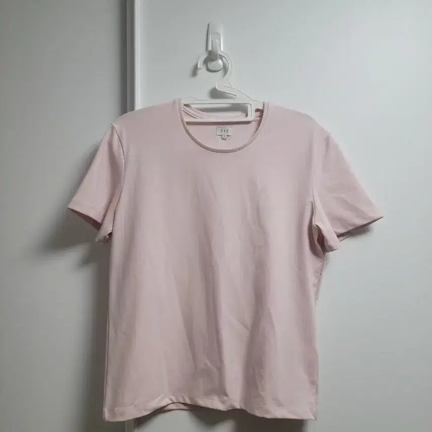 [BUNJANG] SIE Pink Short-Sleeve T-Shirt Size S / SIE 시에 반팔티 핑크