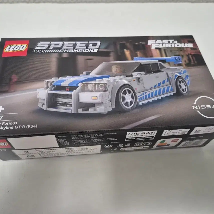[BUNJANG] LEGO Speed Champions 76917 2 Fast 2 Furious Nissan Skyline GT-R (R34) / 레고 스피드 챔피언 76917 2 패스트 2 퓨리어스 닛산 스카이라인 G