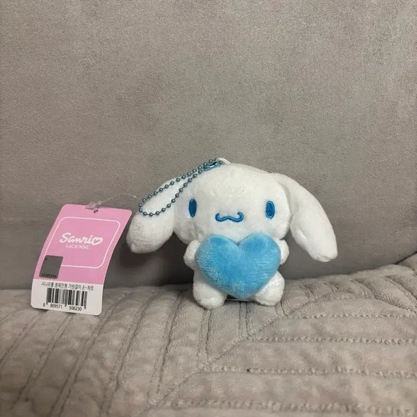 [BUNJANG] Sanrio Cinnamoroll Plush Keychain / 산리오 시나모롤 인형 키링