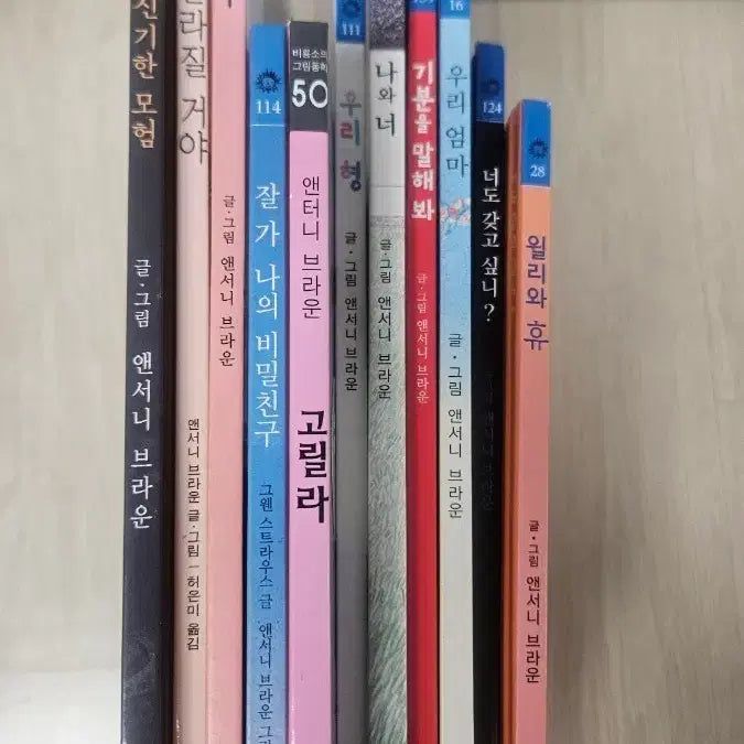 [BUNJANG] Anthony Browne Picture Books Collection / 앤서니 브라운 그림책