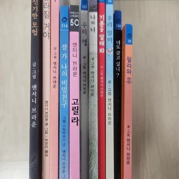 [BUNJANG] Anthony Browne Picture Books Collection / 앤서니 브라운 그림책