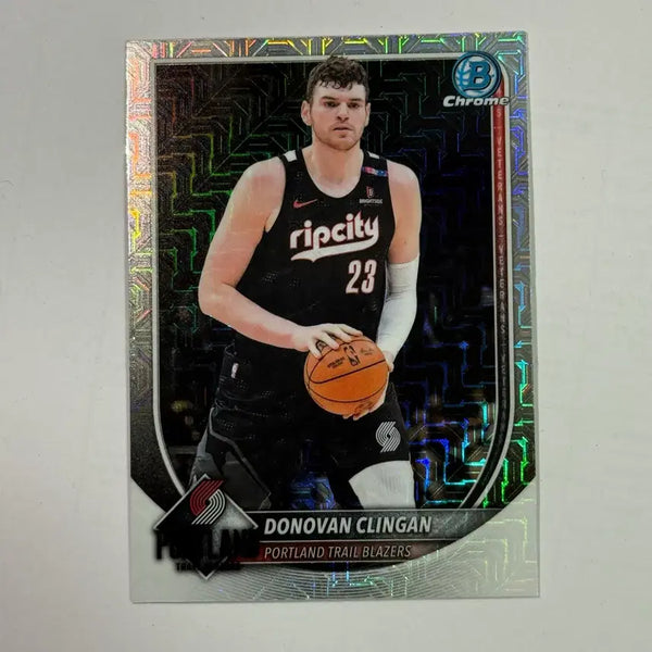 [BUNJANG] Portland Donoman Klingon Mojo Bowman Chrome Basketball Card / 포틀랜드 도노만 클링언 모조 바우만 크롬 농구 카드