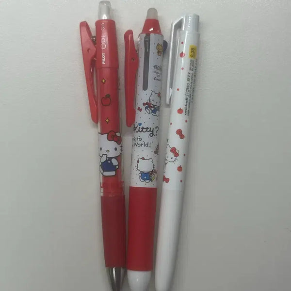 [BUNJANG] Sanrio Hello Kitty Style Fit Uni-ball Signo & Frixion Ballpoint Pen / 산리오 시그노 헬로키티 키티 볼펜 스타일핏 옵트 샤프 파이롯트 프릭션