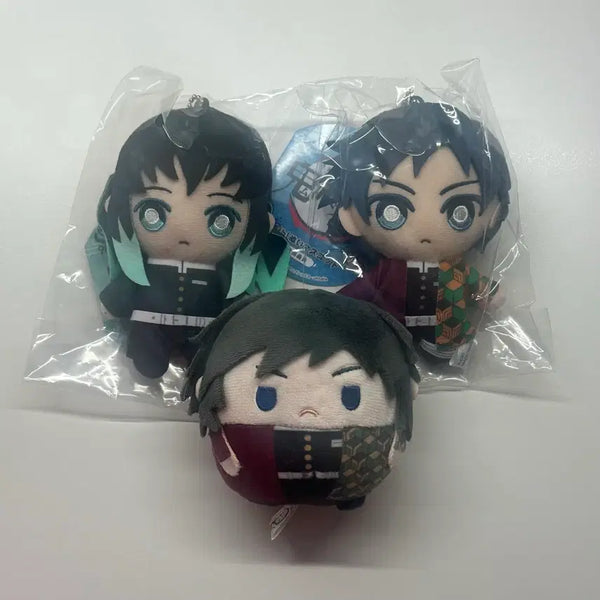 [BUNJANG] Demon Slayer: Kimetsu no Yaiba Tomioka Giyu & Tokito Muichiro Fuwa Kororin & Chibi Plush Dolls / 귀멸의 칼날 귀칼 토미오카 기유 토키토 무이치로 후와코로링 치비누이 인형