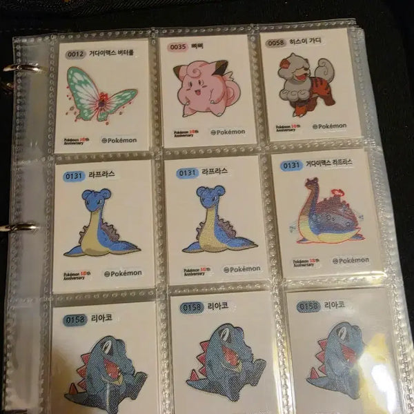 [BUNJANG] Pokemon 30th Anniversary Stickers / 포켓몬 30주년 띠부씰