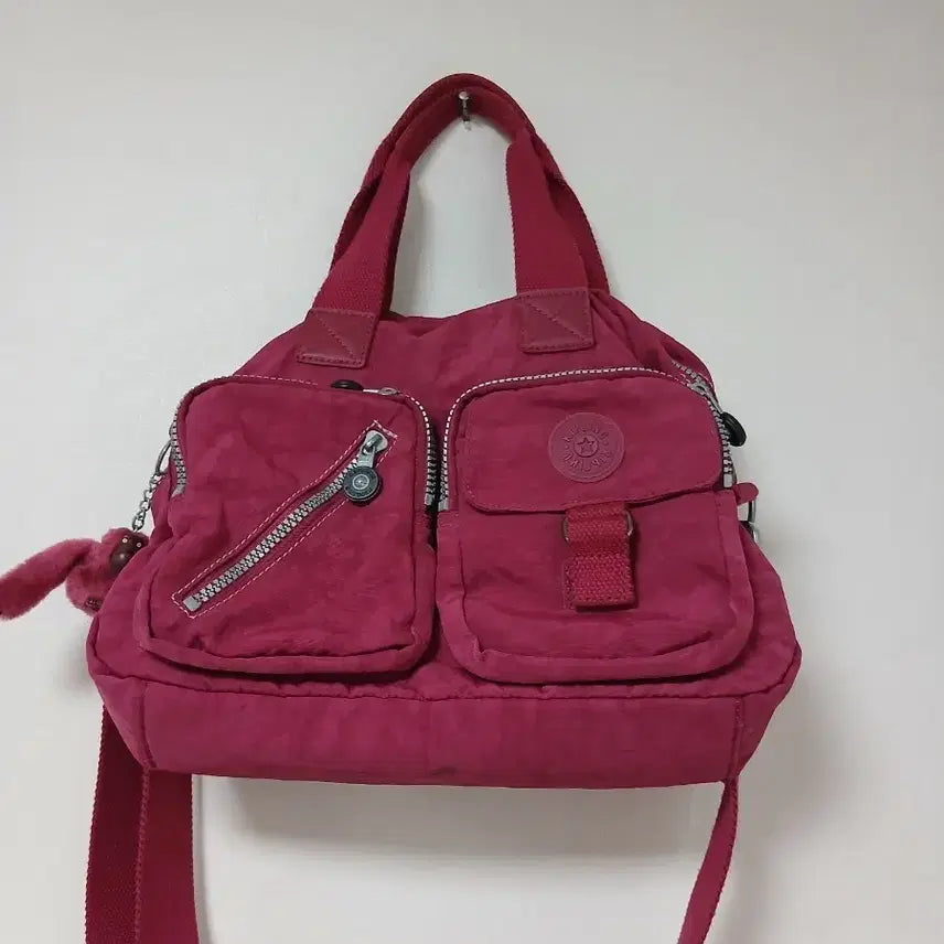 [BUNJANG] Kipling Shoulder Bag Burgundy / 키플링 숄더백 버건디 32  23