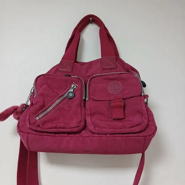 [BUNJANG] Kipling Shoulder Bag Burgundy / 키플링 숄더백 버건디 32  23