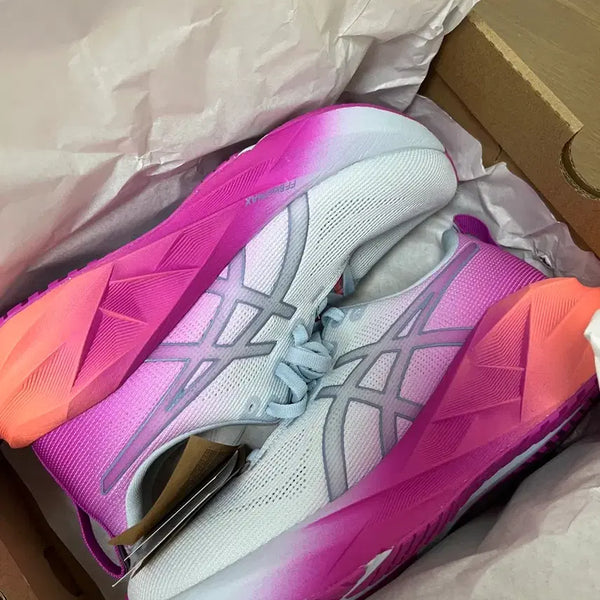 [BUNJANG] Asics NovaBlast 5 Sunny Sizzle Sky Digital Sakura Shoes (245) / 아식스 노바블라스트 5 써니시즐 스카이 디지털 사쿠라 245