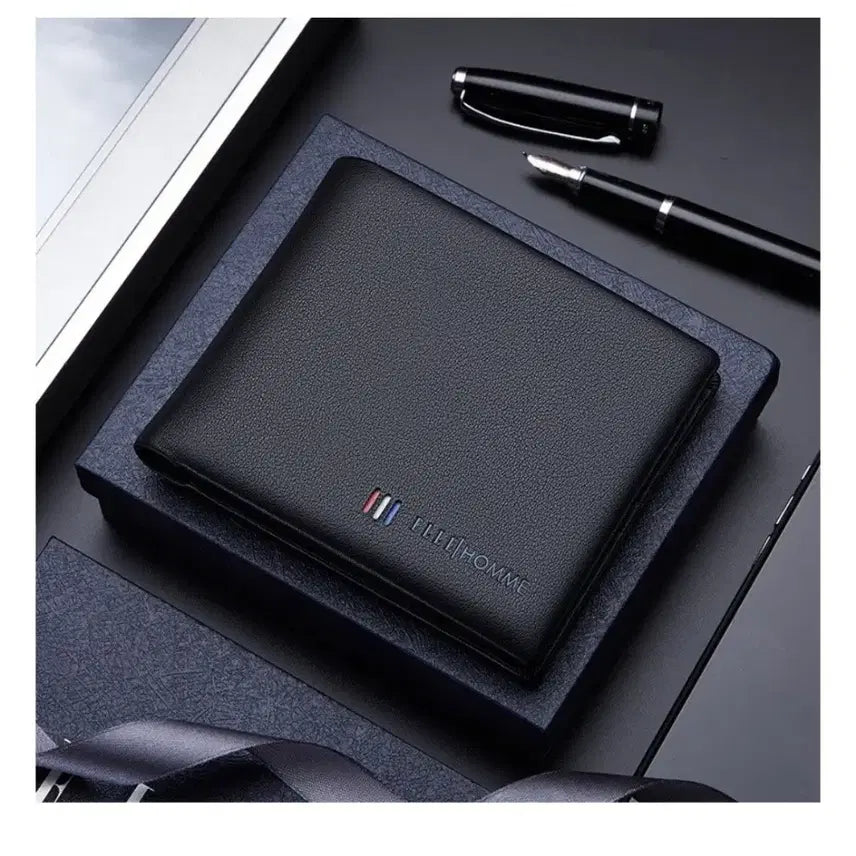 [BUNJANG] ELLE Homme Men's Leather Wallet / ELLE Homme (엘르홈므) 남성 가죽지갑 판매
