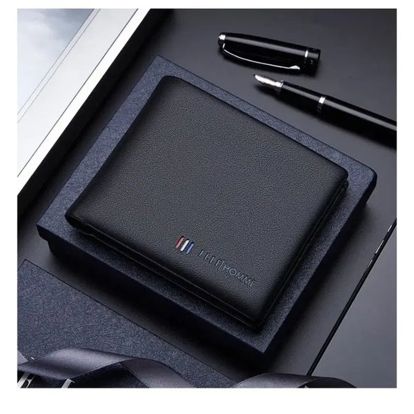 [BUNJANG] ELLE Homme Men's Leather Wallet / ELLE Homme (엘르홈므) 남성 가죽지갑 판매