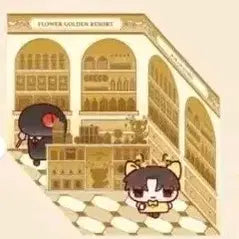 [BUNJANG] Flower Golden Resort Acrylic Diorama - Kim Sol-eum, Lee Ja-heon / 플라워 골든리조트 아크릴 디오라마 괴담출근 괴출 김솔음 이자헌 게롱