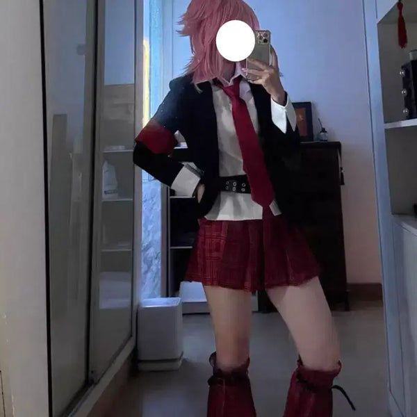 [BUNJANG] Character Calling Change (Shugo Chara!) Ami School Uniform Cosplay Set / 캐릭캐릭체인지 아무 교복 코스프레 캐캐체