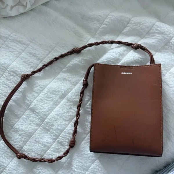 [BUNJANG] Jil Sander Tangle Bag Leather Shoulder Crossbody Bag / 질샌더 탱글백