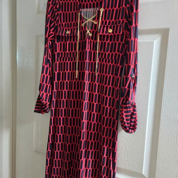 [BUNJANG] Michael Kors Patterned Dress (P/M) / 마이클코어스 패턴 원피스 P/M