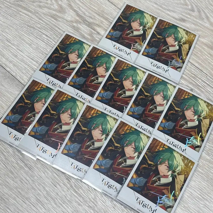 [BUNJANG] Ensemble Stars Tatsumi CheongStar Polaroid Feature 2 Set / 앙스타 타츠미 중스타 폴라로이드 피쳐2 13장