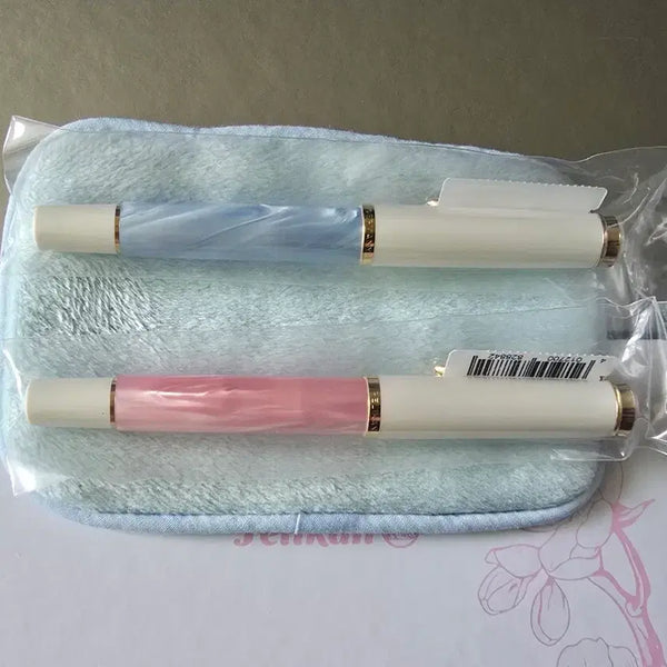 [BUNJANG] Pelikan M200 Pastel Blue Cherry Blossom Fountain Pen / 펠리칸만년필 m200 파스텔블루 체리블라썸