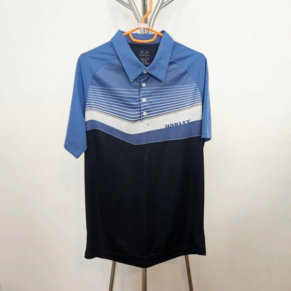 [BUNJANG] Oakley Men's Performance Short Sleeve Polo Shirt - Size M / 오클리 기능성 반팔 카라티 M