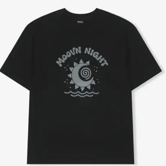 [BUNJANG] MUVUN Graphic T-Shirt Black / [새상품] 무븐 그래픽 반팔티셔츠 블랙
