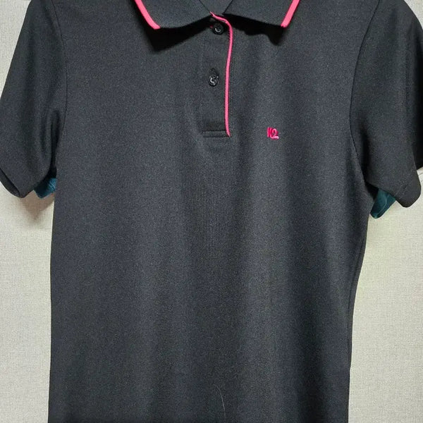 [BUNJANG] K2 Women's Golf Short Sleeve Collared T-Shirt Black / K2 여성 골프 반팔 카라티 블랙90