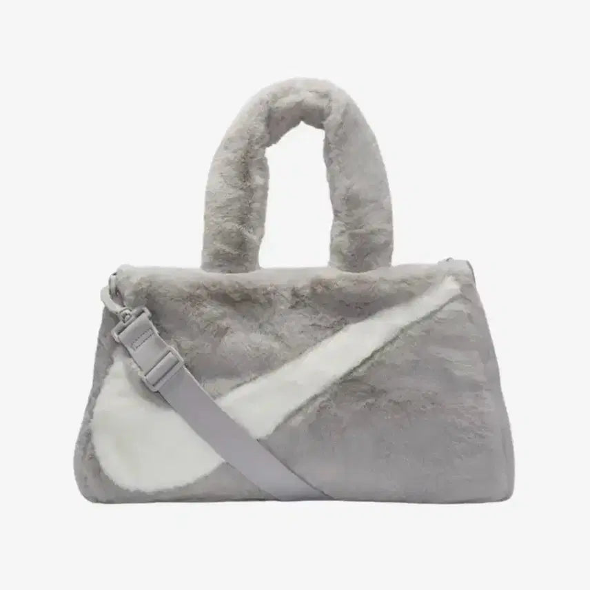 [BUNJANG] Nike Faux Fur Tote Bag Crossbody Bag / 나이키 포우 퍼 토트백 크로스백 가방