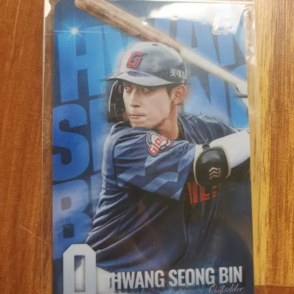 [BUNJANG] Lotte Giants Hwang Sung-bin Baseball Card / 더이상 가격내림x)롯데 자이언츠 황성빈 급처