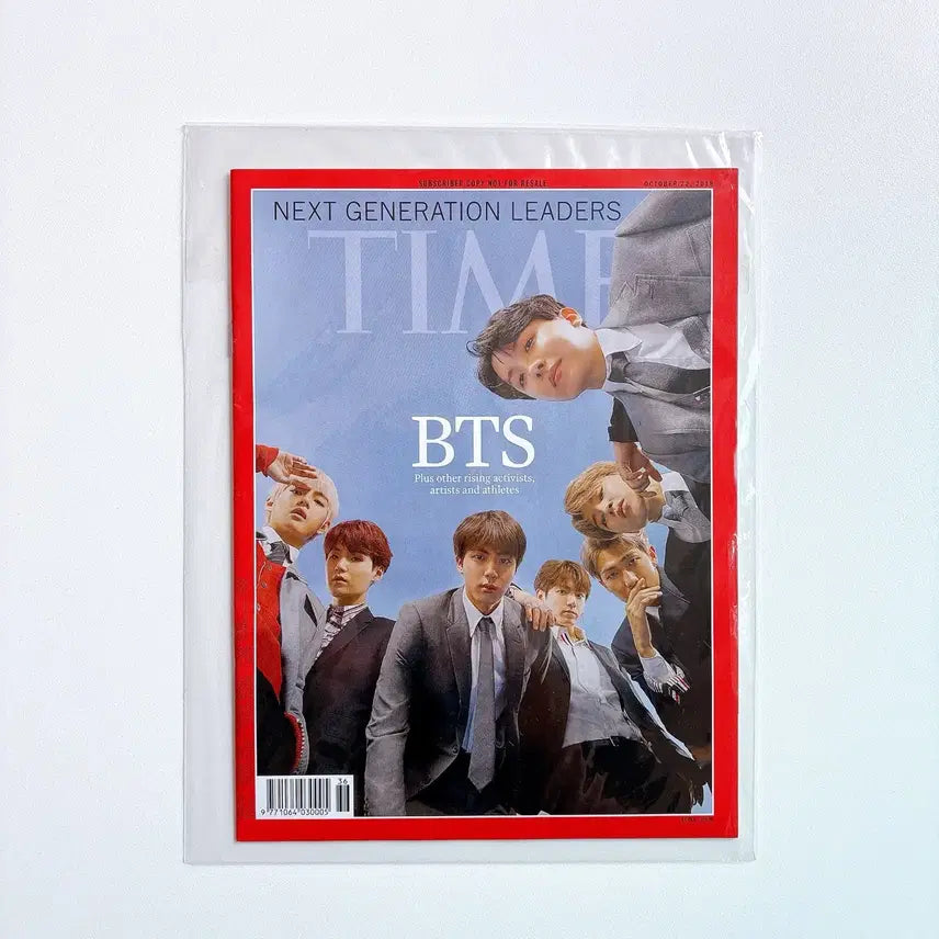 [BUNJANG] Time Magazine BTS Cover October 2018 Sealed / [2개일괄] 타임지 TIME BTS 커버 2018년 10월