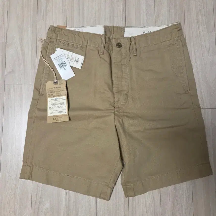 [BUNJANG] RRL Officer's Chino Shorts 32 / RRL 오피서스 치노 쇼트 반바지 32 (새제품)