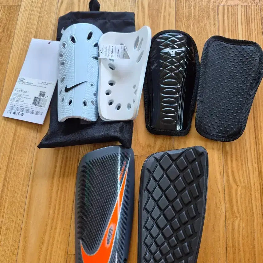[BUNJANG] Nike & Mizuno Shin Guards (M Size) / 나이키.미즈노 신가드