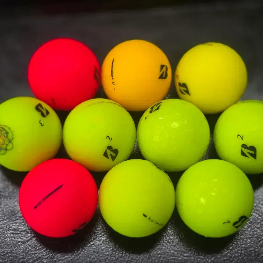 [BUNJANG] Bridgestone Contact B Color Ball (A-Grade, 30 pcs) / 무배 브리지스톤 컨택 B 컬러볼 A-급 30개