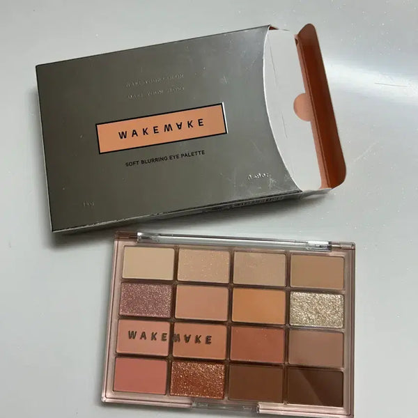 [BUNJANG] WAKEMAKE Soft Blurring Eye Palette 07 Soda Coral Blurring / 웨이크메이크 소프트 블러링 아이팔레트 07 소다코랄 블러링