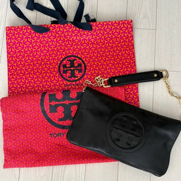 [BUNJANG] Tory Burch Amanda Leather Chain Bag / 토리버치 아만다 레바 체인백