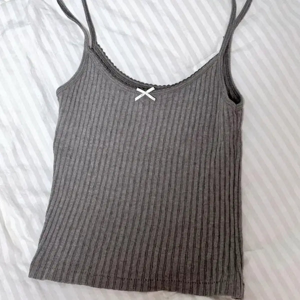 [BUNJANG] Brandy Melville Sleeveless Top Brown / 브랜디멜빌 나시 슬리브리스 브라운
