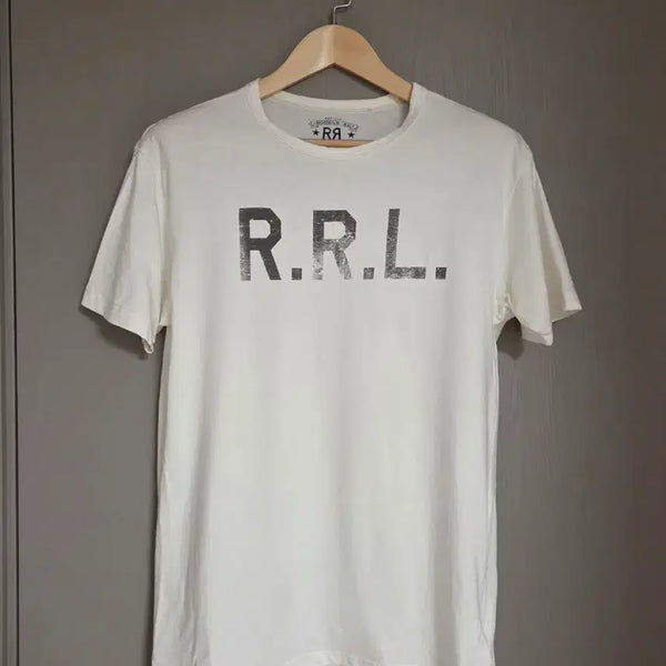 [BUNJANG] RRL Graphic Logo Short Sleeve T-Shirt - Medium / RRL 더블알엘 그래픽 로고 반팔 티셔츠 M