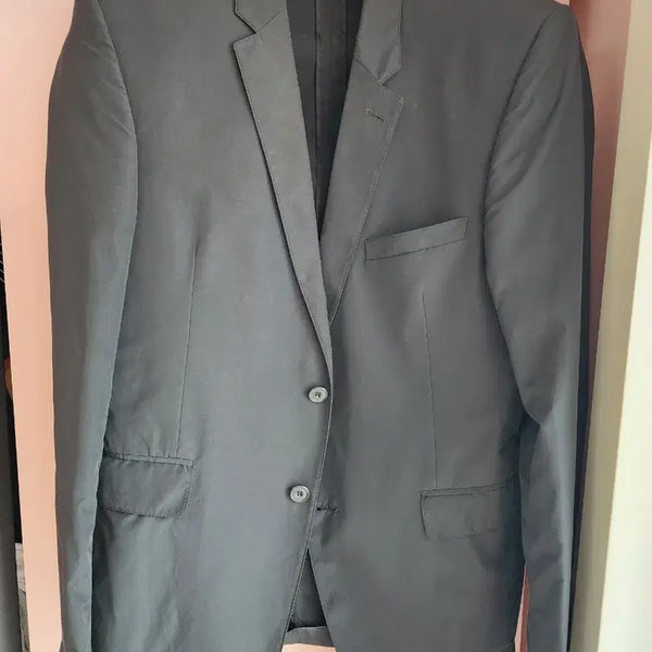 [BUNJANG] Burberry Nylon Blend Blazer Black / BURBERRY 버버리 나일론 블레이저 팜. 100사이즈 블랙 정장 자켓
