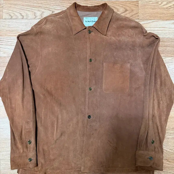 [BUNJANG] Bleecker Suede Shirt / [3] 더뤡코즈 블리커 셔츠 팝니다