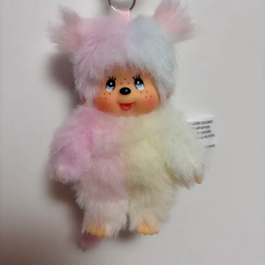[BUNJANG] Monchhichi Tie-Dye Keyring Plush New / 몬치치 타이다이 키링 인형 새상품