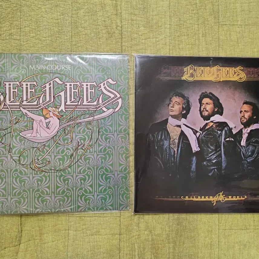 [BUNJANG] Bee Gees Main Course & Children of the World Vinyl LP Set / 비지스 lp