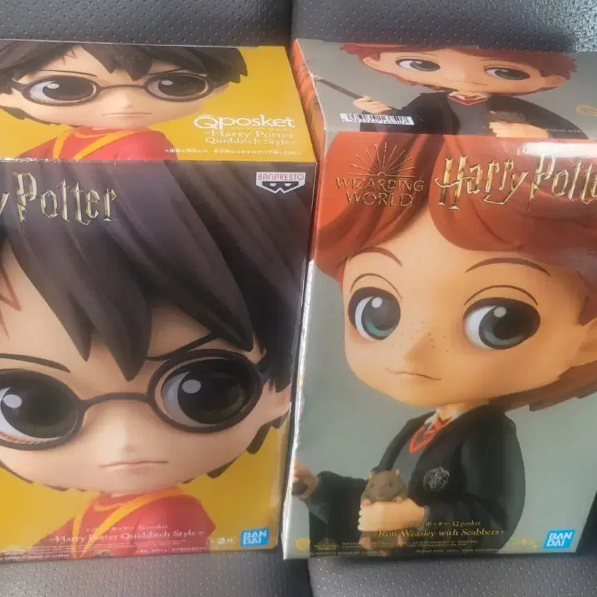 [BUNJANG] Harry Potter Q Posket Figures Set (Harry & Ron) / 해리포터 큐포스켓 피규어 2개 세트 팔아요