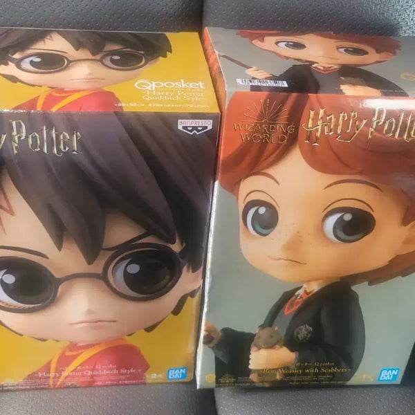 [BUNJANG] Harry Potter Q Posket Figures Set (Harry & Ron) / 해리포터 큐포스켓 피규어 2개 세트 팔아요